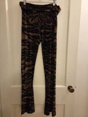 Norma Kamali Iconic Tiger Stripe Pant